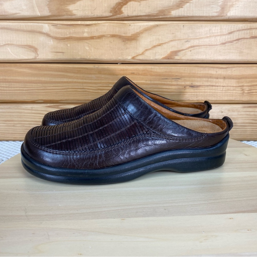 BIRKENSTOCK Footprints Women's Leather Mules Shoes Loafers Casual Flats 37 EUR - Picture 6 of 12